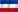 Yugoslavian national flag